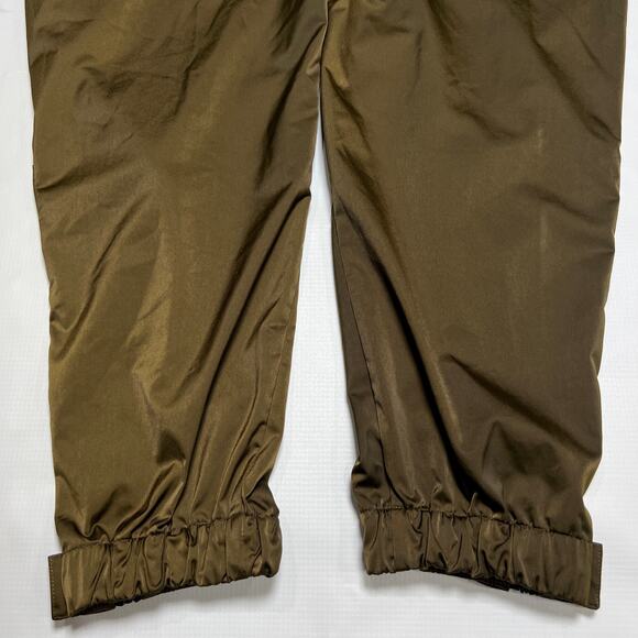 ATHLETA Radiant Jogger SIZE 6 Green Tapered Pants Snap Tab Ankle Cuffs - Picture 12 of 12